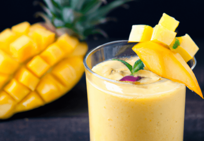 ananas mango smoothie