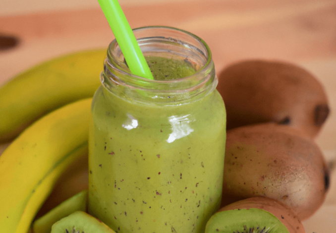 banane kiwi smoothie