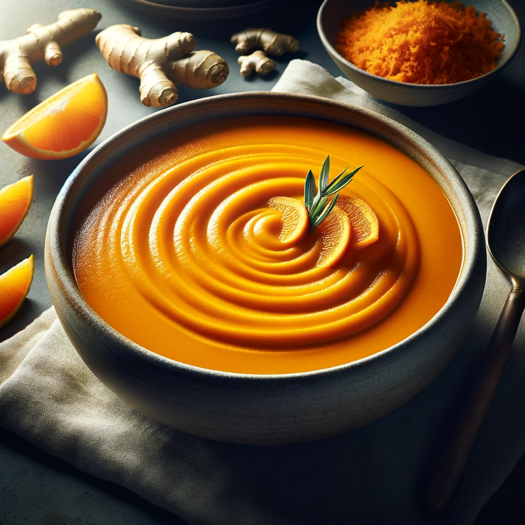 Möhren-Orangen-Ingwer Suppe Rezept | rezeptemeister.com