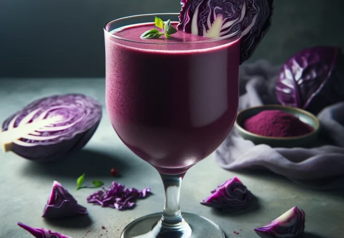 rotkohl smoothie