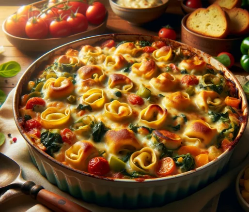 tortellini auflauf vegetarisch