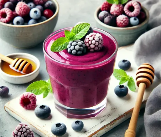 smoothie rezept gefrorene beeren